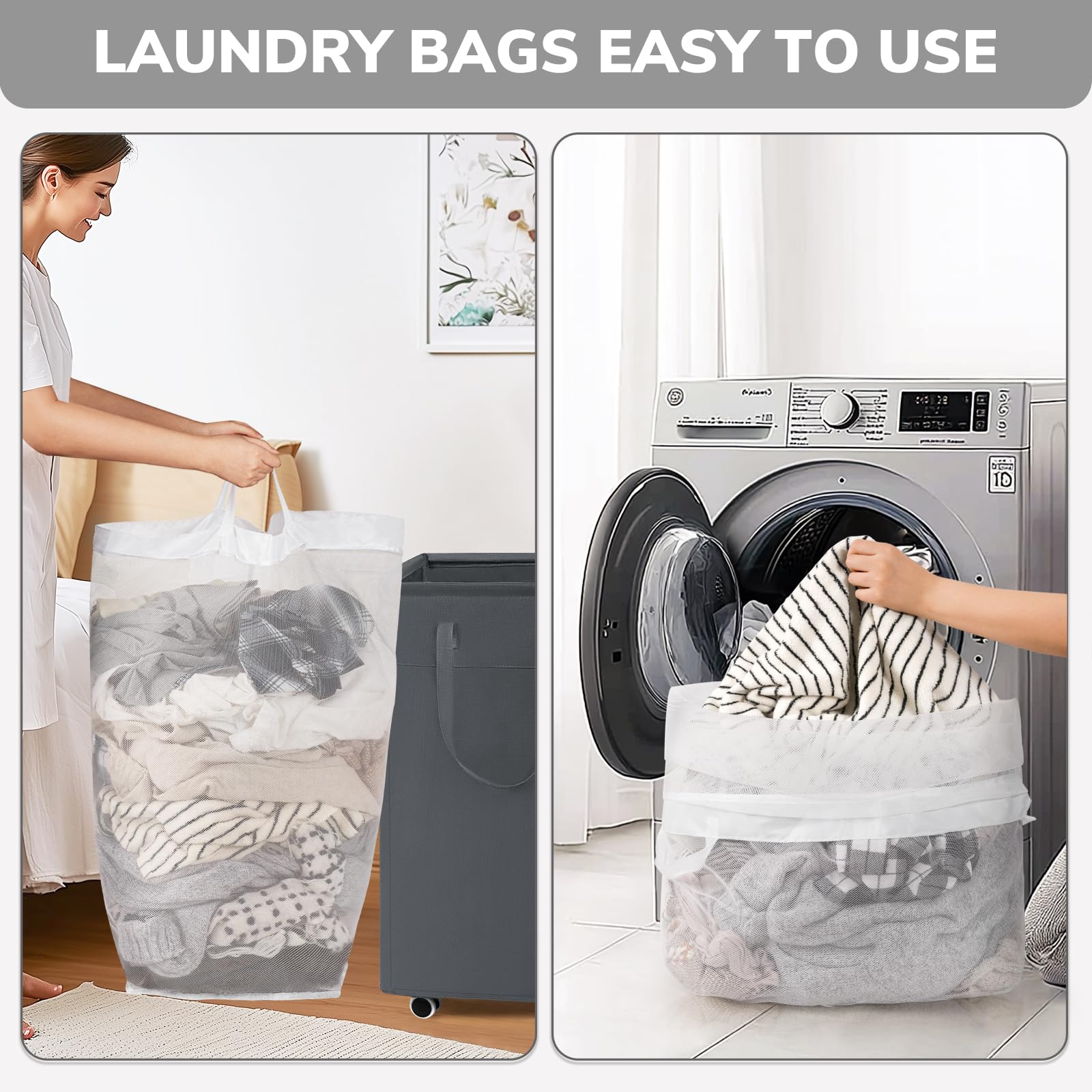 Goodpick in dorm room showing organized laundry storage and convenience