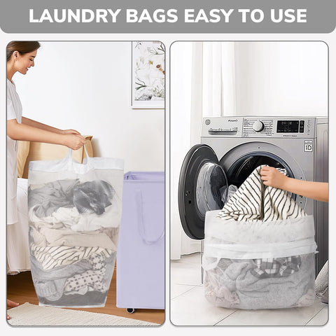 Goodpick hamper placed in dorm room offering tidy storage and convenient mobility benefit
