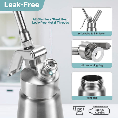 Gootus close-up of valve and lever offering precise dispensing control benefit