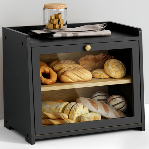Goozii front view showing double layer design and organized storage benefit