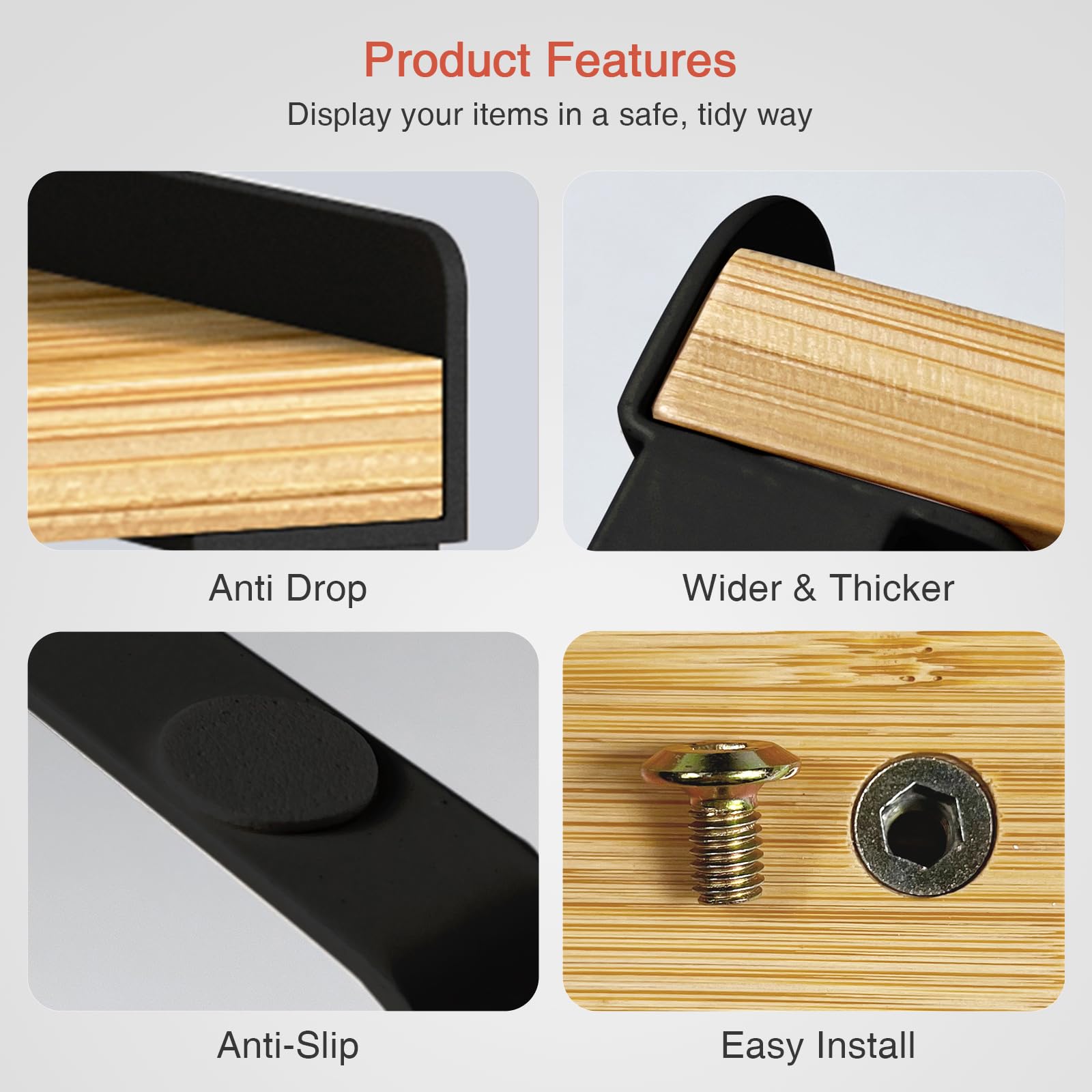 Goozii riser on countertop coffee station improving storage and style benefit