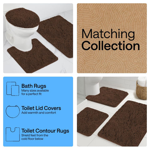 GORILLA GRIP wet-drop on rug showing fast absorption