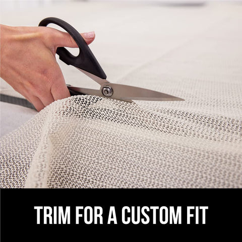 GORILLA GRIP weave detail highlighting breathable construction and longevity benefit