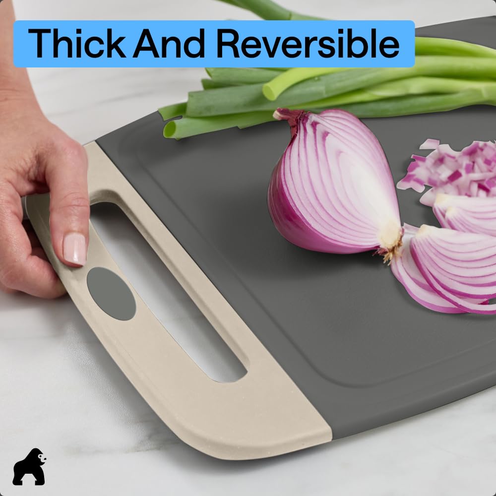 GORILLA GRIP used as a charcuterie board showing serving versatility