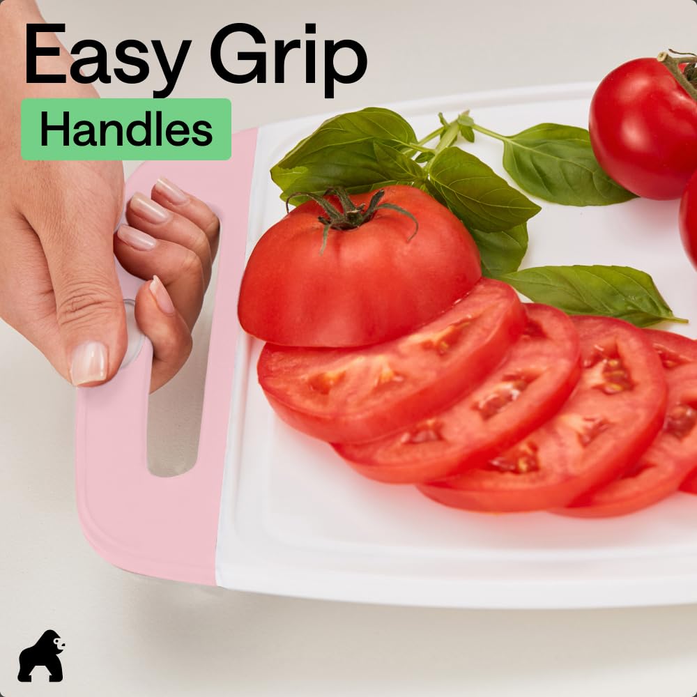 GORILLA GRIP used as a charcuterie board to show multiuse serving benefit
