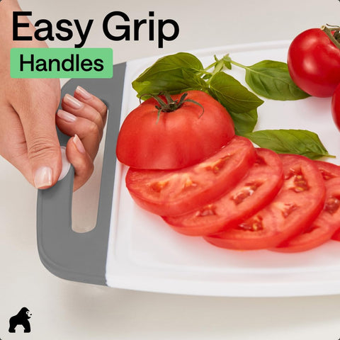 GORILLA GRIP used as charcuterie board displaying serving versatility