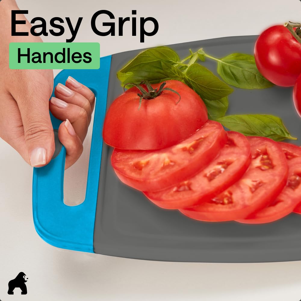 GORILLA GRIP texture close-up showing nonporous plastic that resists staining