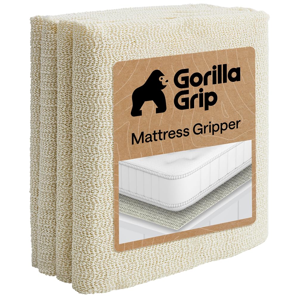 GORILLA GRIP front packaging showing product dimensions and secure fit benefit