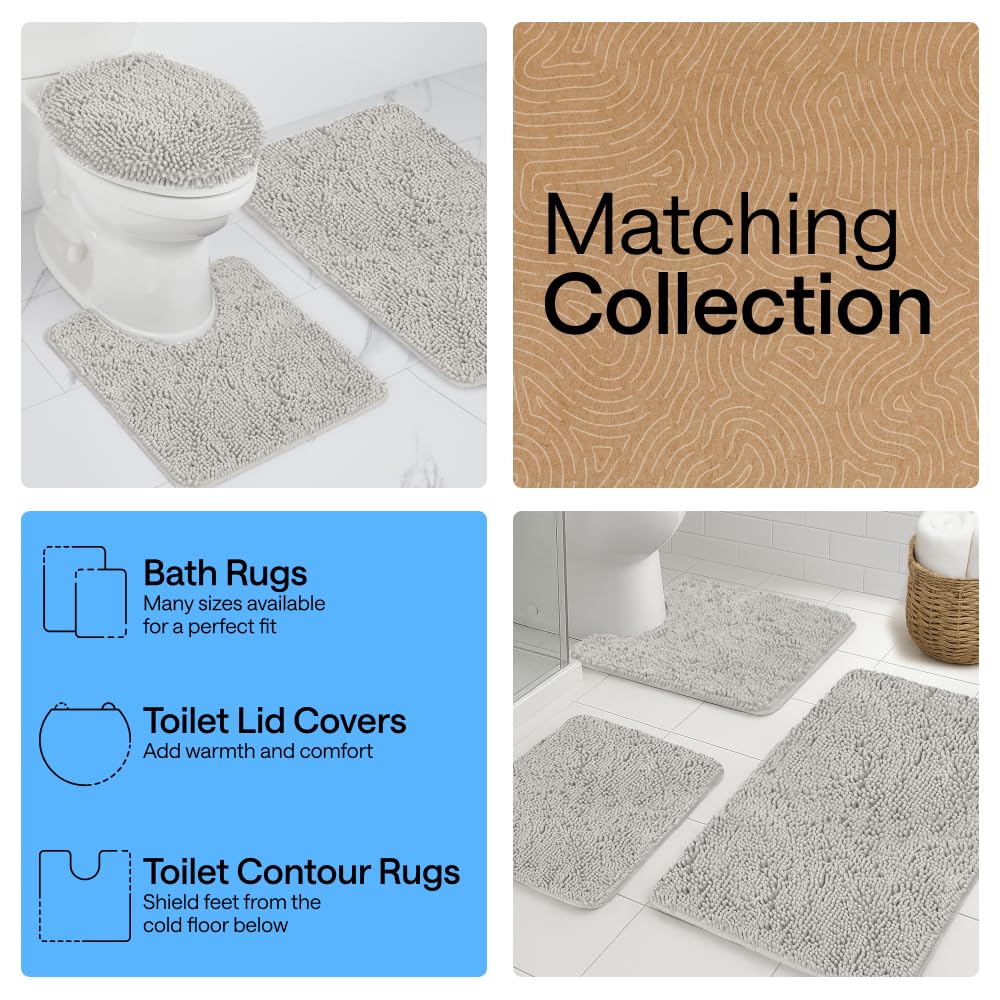 GORILLA GRIP rug in washing machine showing easy care and machine-washable benefit