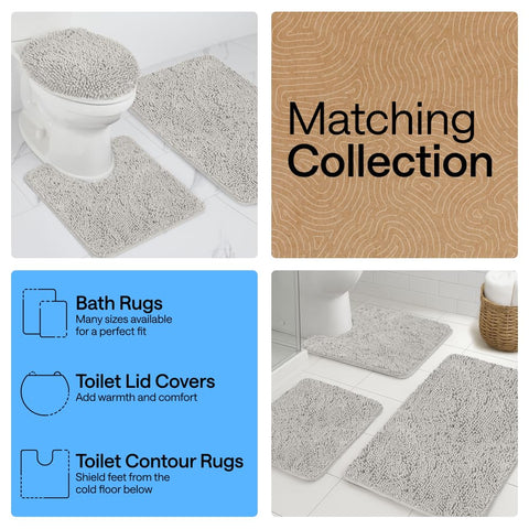 GORILLA GRIP rug in washing machine showing easy care and machine-washable benefit