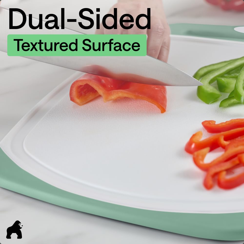 GORILLA GRIP used as a charcuterie serving board, stylish entertaining benefit