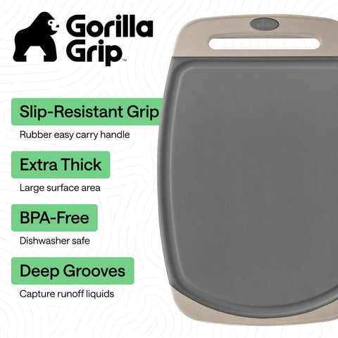 GORILLA GRIP close-up of nonporous texture highlighting durability benefit