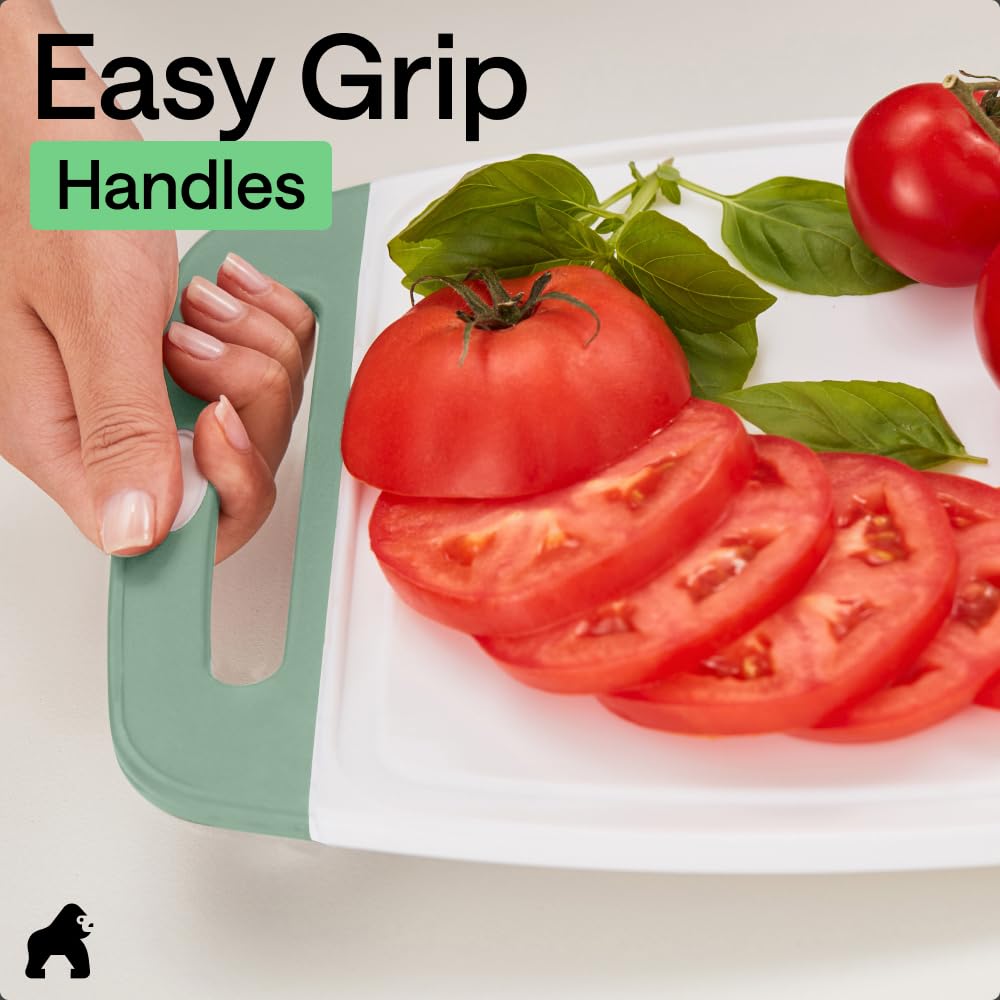 GORILLA GRIP edge profile showing .37 inch thickness, sturdy construction