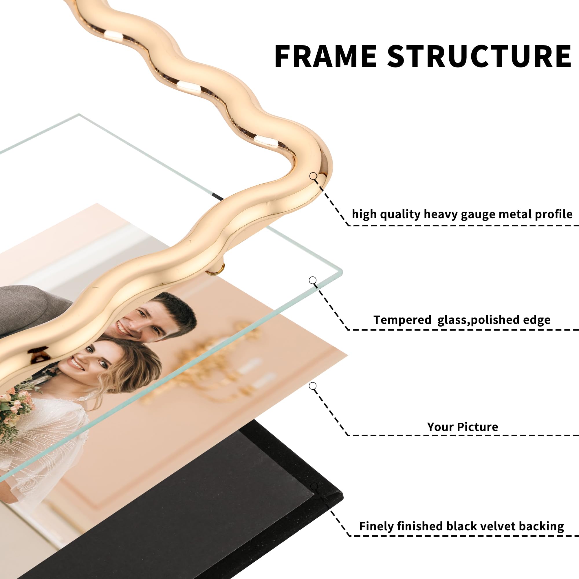 GorYeeFine frame on desk displaying photo and adding elegant decor