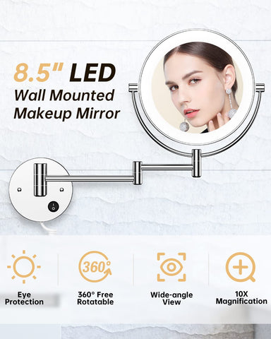 Gospire size comparison with hand highlighting compact 8.5-inch scale convenience