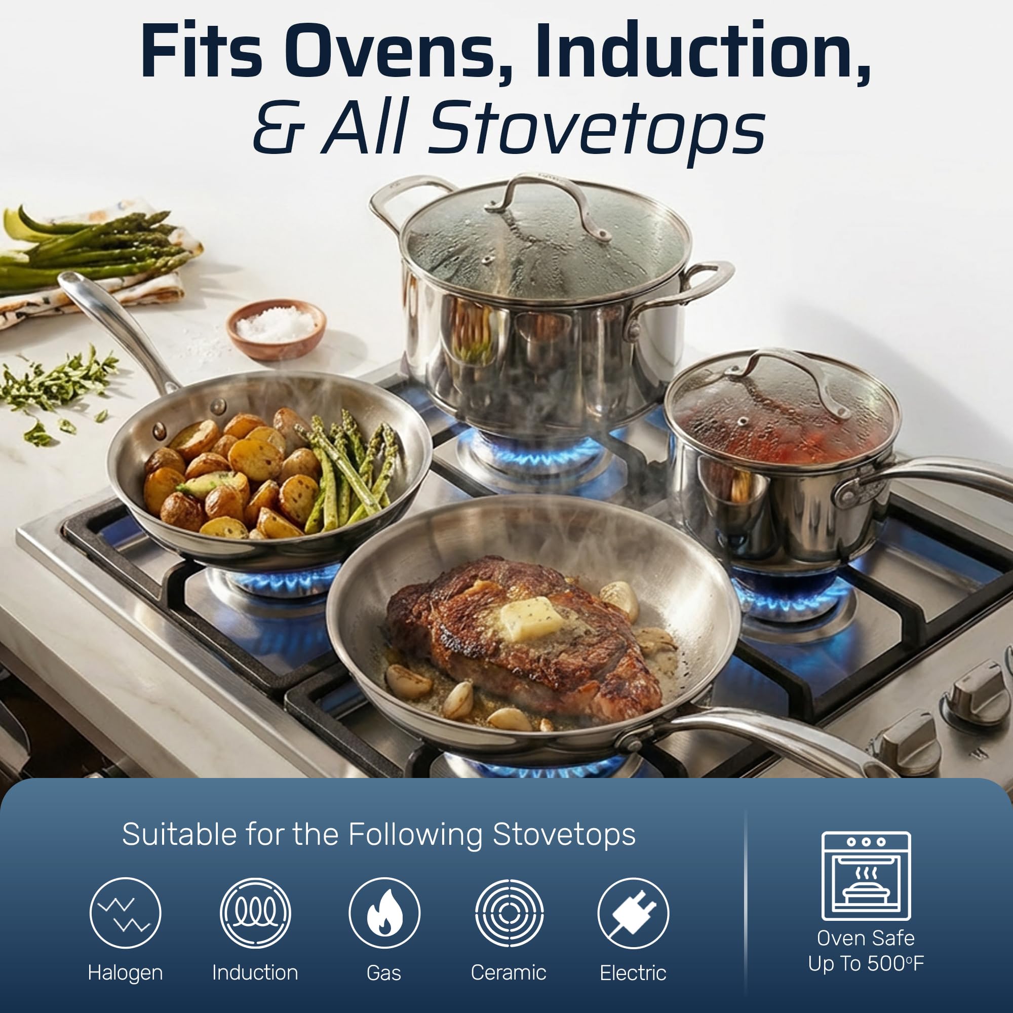 GOTHAM STEEL soft pan protectors between pans protecting finish during storage