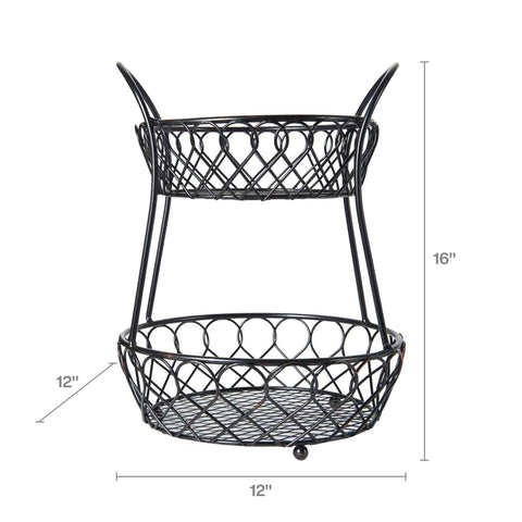 Gourmet Basics by Mikasa close-up of loop and lattice detail highlighting handcrafted durability