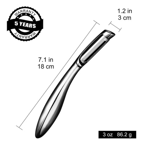 Gourmet Easy peeler displayed in gift box ready for gifting to cooking lovers