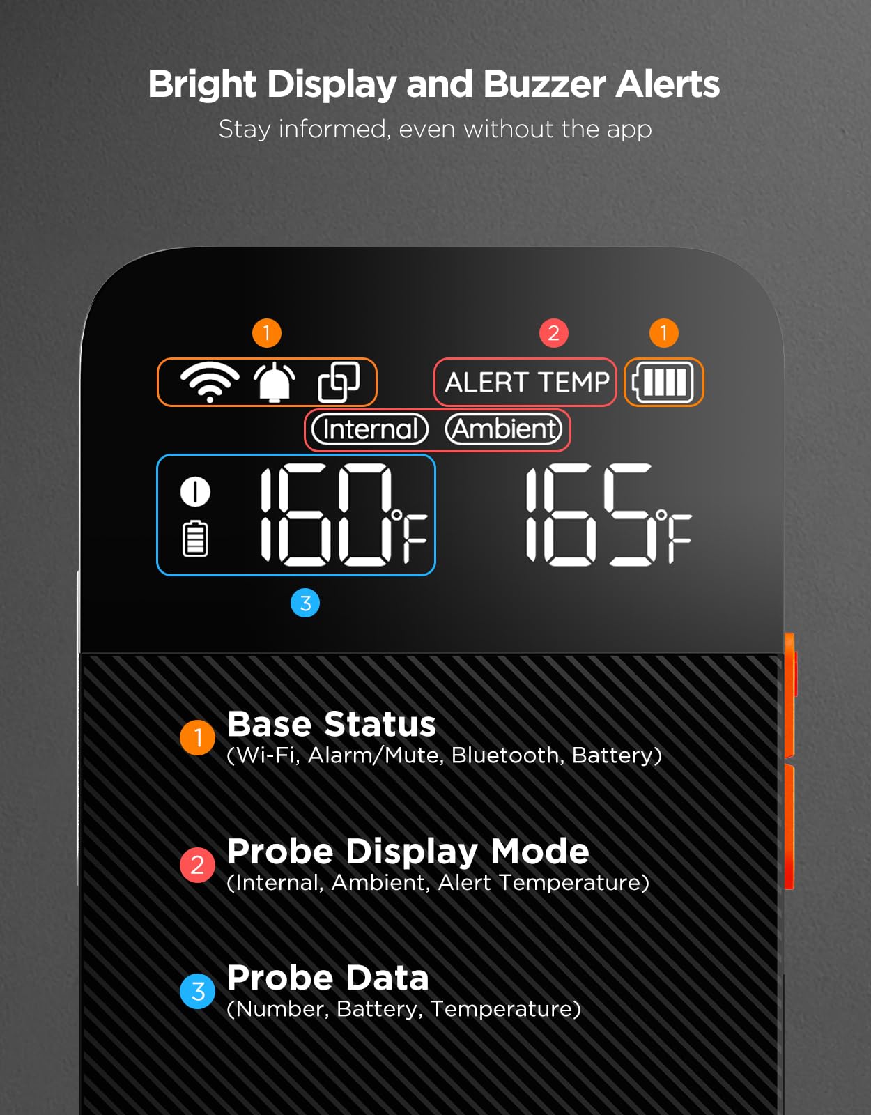 GoveeLife probe close-up highlighting durable tip and fast response