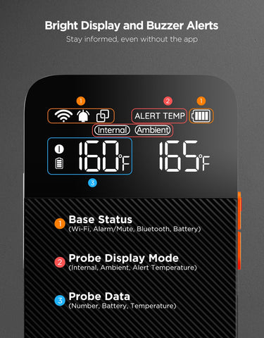 GoveeLife probe close-up highlighting durable tip and fast response