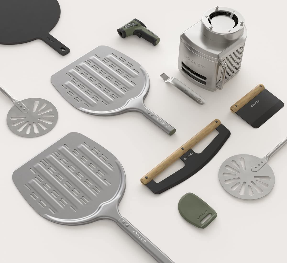 Gozney product packaging and label emphasizing durable quality