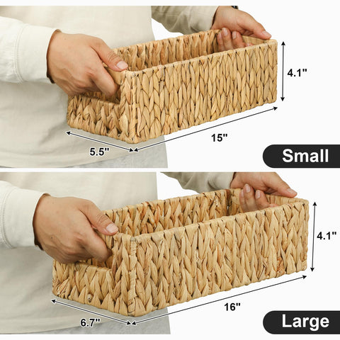 Graciadeco close-up of water hyacinth weave highlighting natural texture and durable build