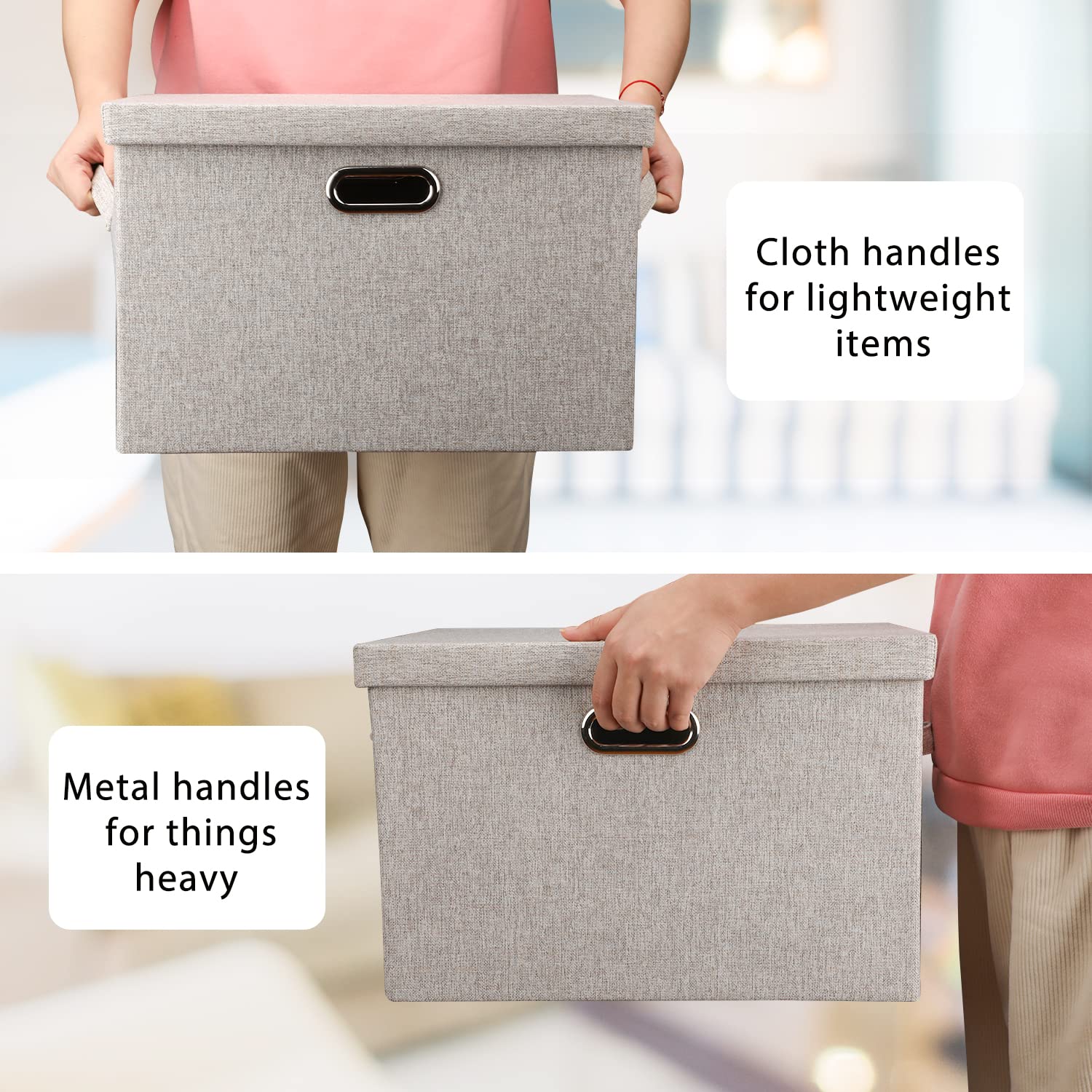 Graciadeco bin with lid open displaying removable solid bottom for stable support