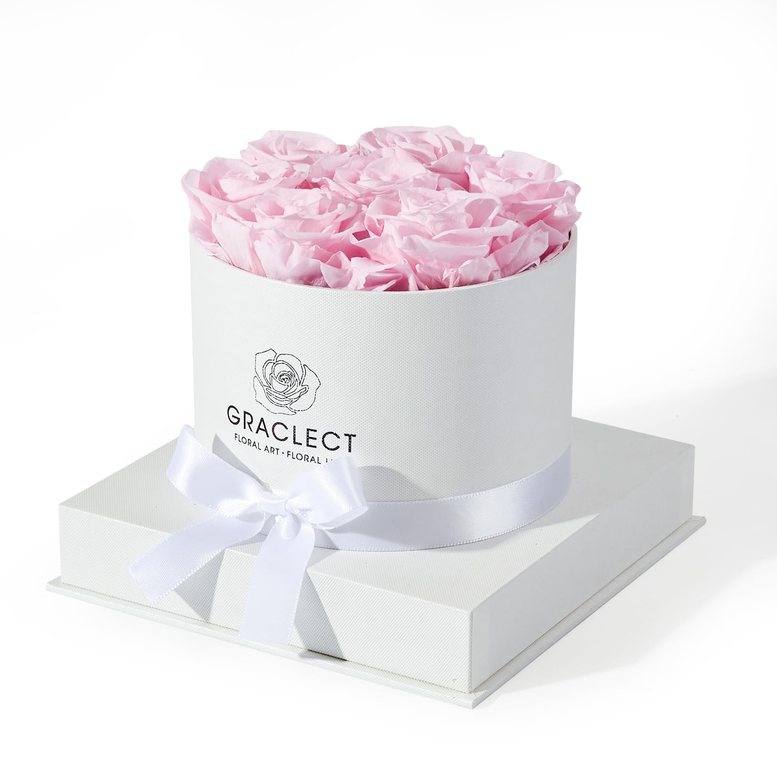 Graclect front packaging pink box showing elegant presentation and gift readiness