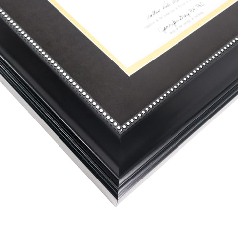 GraduationMall frame hung in gallery setting enhancing office or home decor
