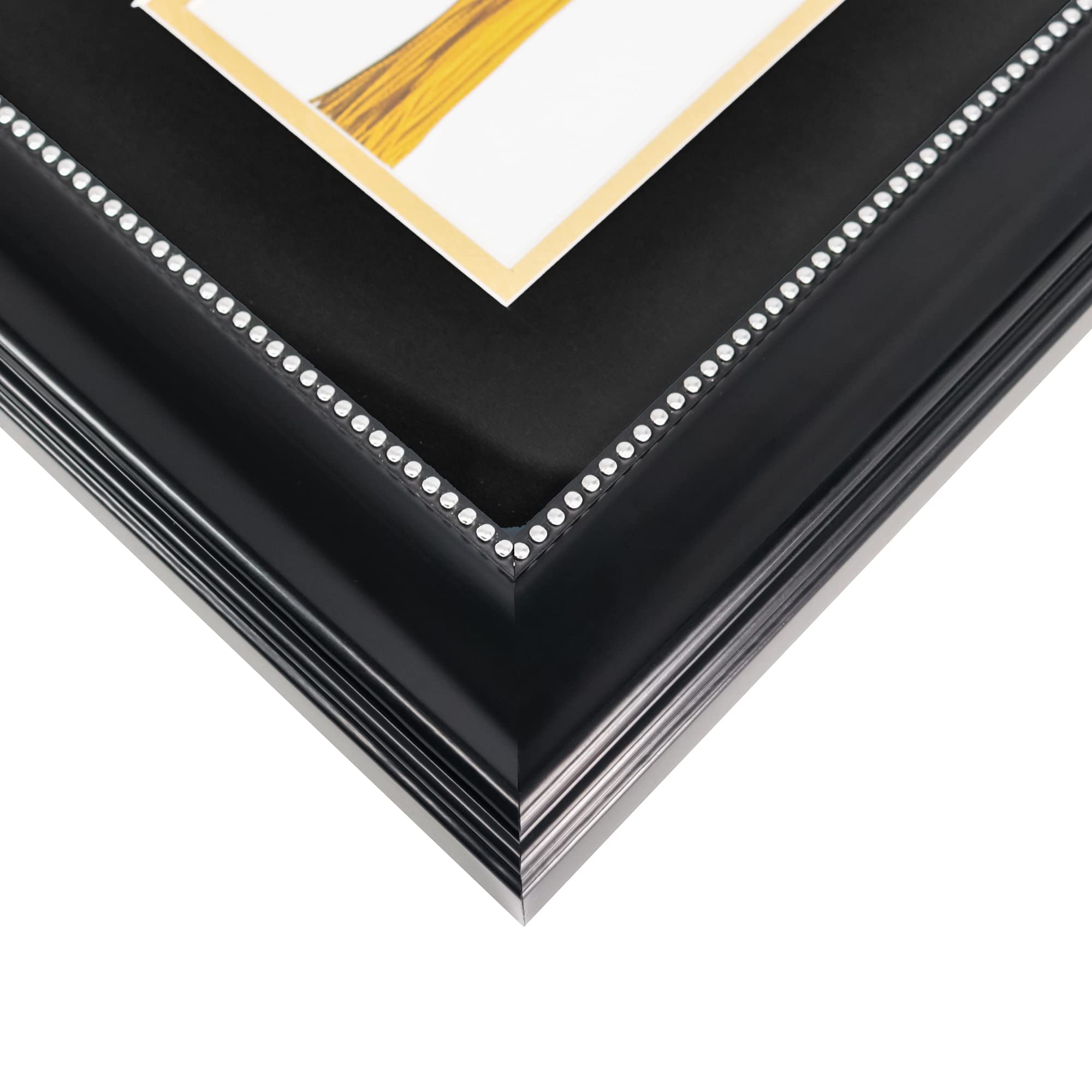GraduationMall frame with 8.5x11 diploma inside showing scale and proportional balance benefit
