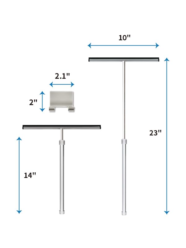 Grand Fusion rubber blade close-up illustrating durable edge for efficient water removal