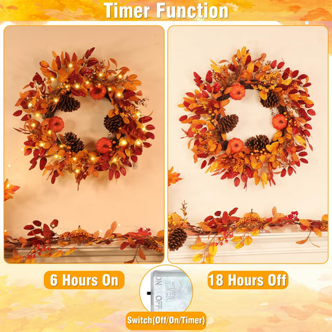Grandeal folded wreath compact for storage and easy seasonal packing