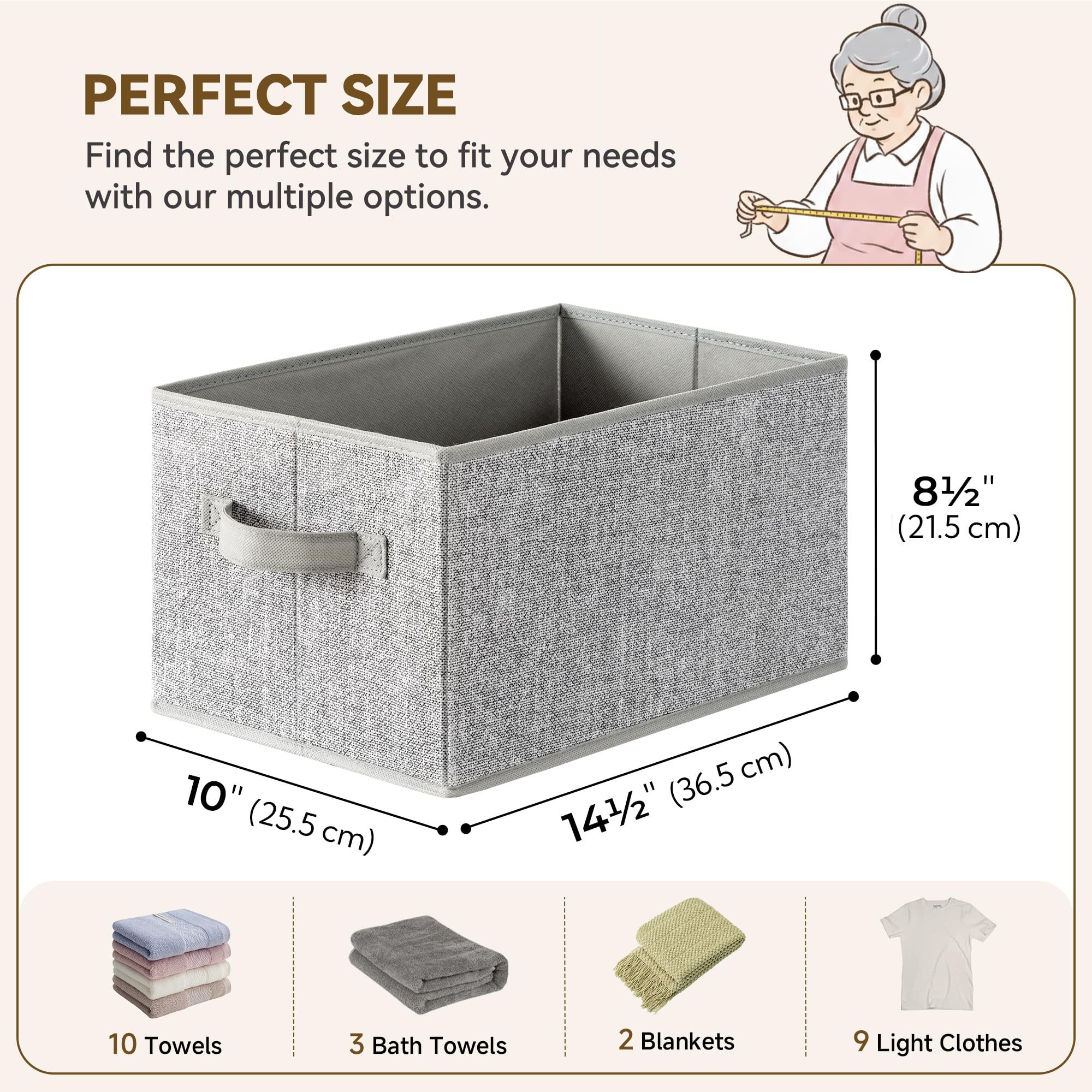 GRANNY SAYS folded flat under bed demonstrating space-saving storage advantage