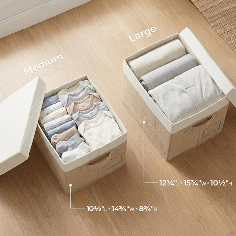 granny says open lid revealing reinforced base and tidy interior
