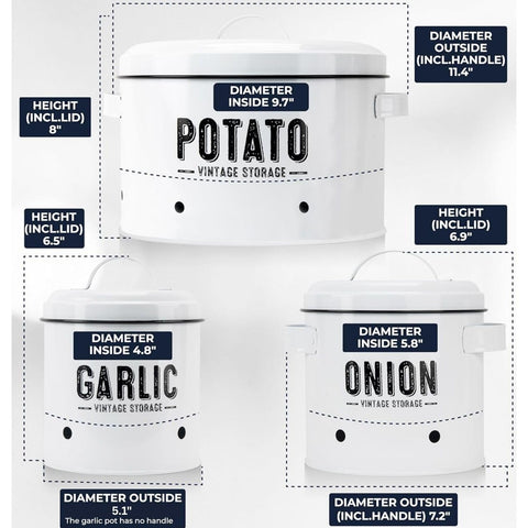 Granrosi inside potato bin filled with potatoes illustrating generous capacity