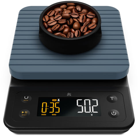 Greater Goods front view showing compact scale and benefits of precision