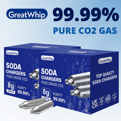 GreatWhip single cartridge closeup highlighting smooth finish and safe design