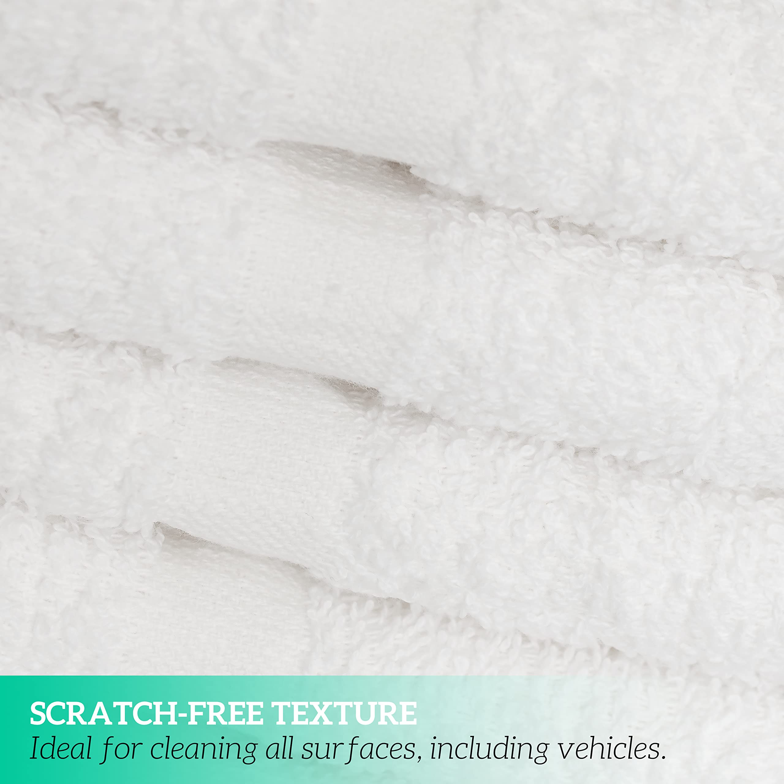 GREEN LIFESTYLE washcloths in bathroom scene for guest-ready convenience