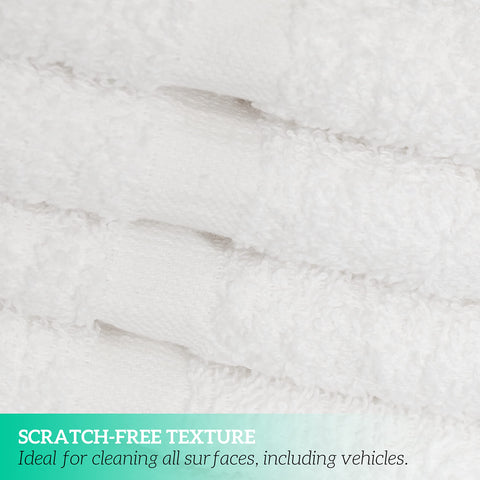 GREEN LIFESTYLE washcloths in bathroom scene for guest-ready convenience