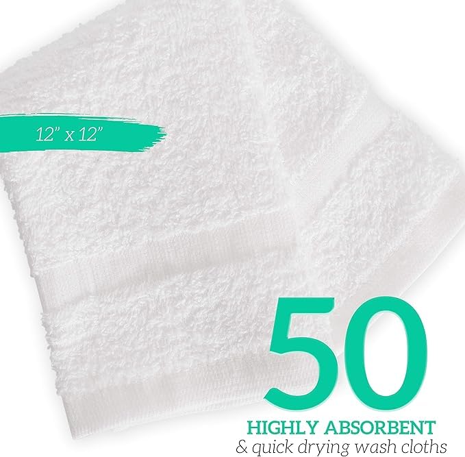 GREEN LIFESTYLE neatly folded stack conveying soft uniform linens