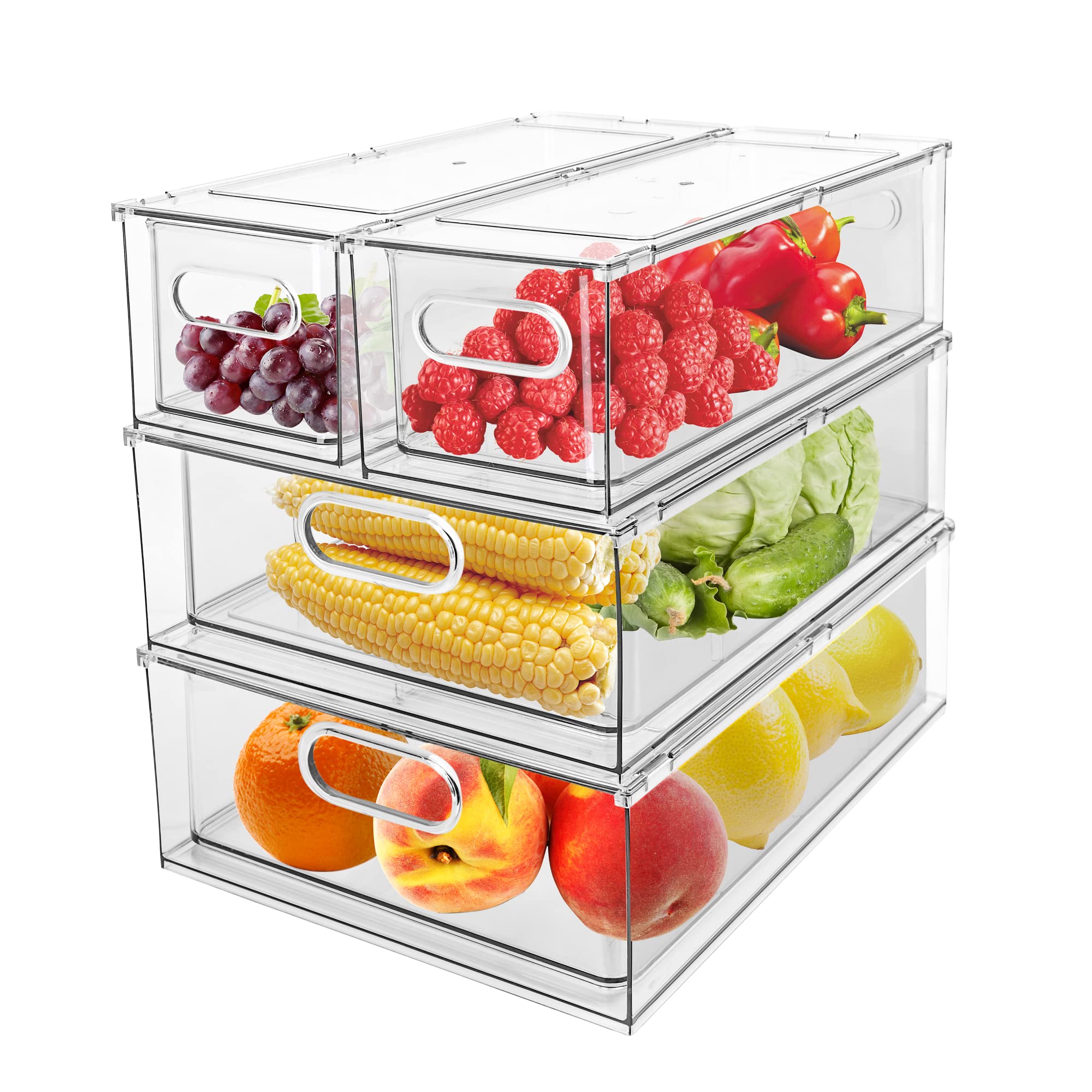 Greenby front packaging showing clear pull-out drawers and contents benefit organization