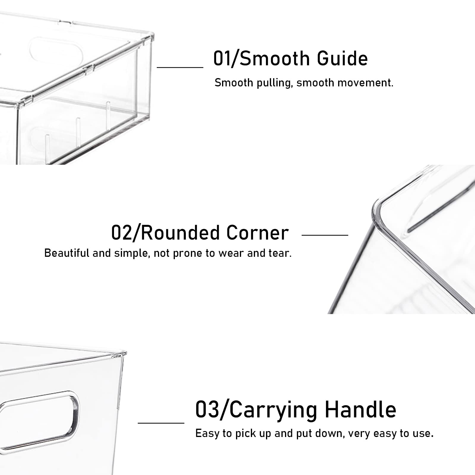 Greenby set arranged inside refrigerator showcasing stacked storage to save space