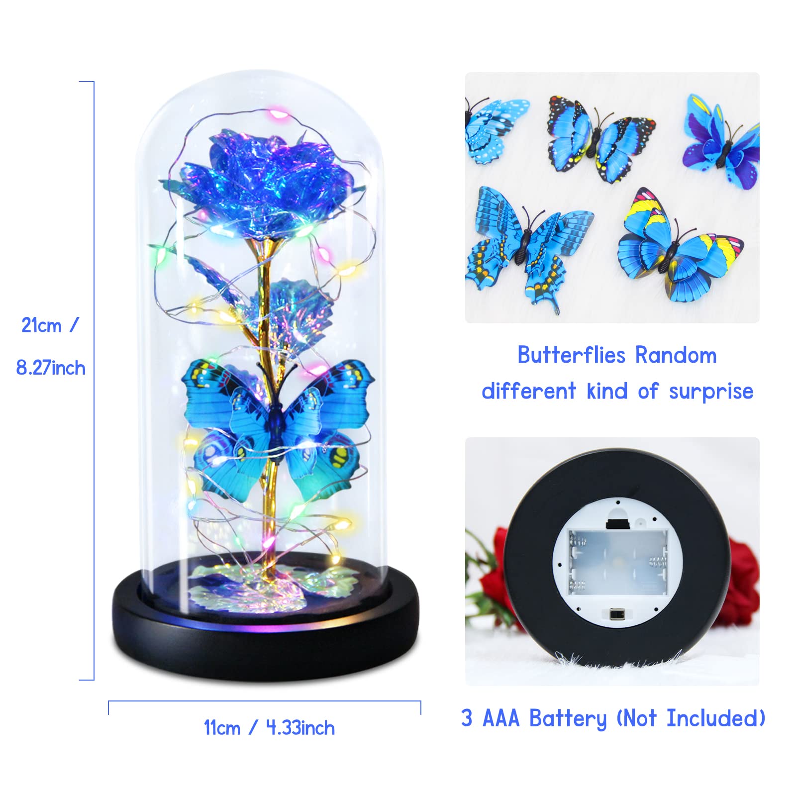 Greenke boxed gift presentation in blue box with greeting card ready to give