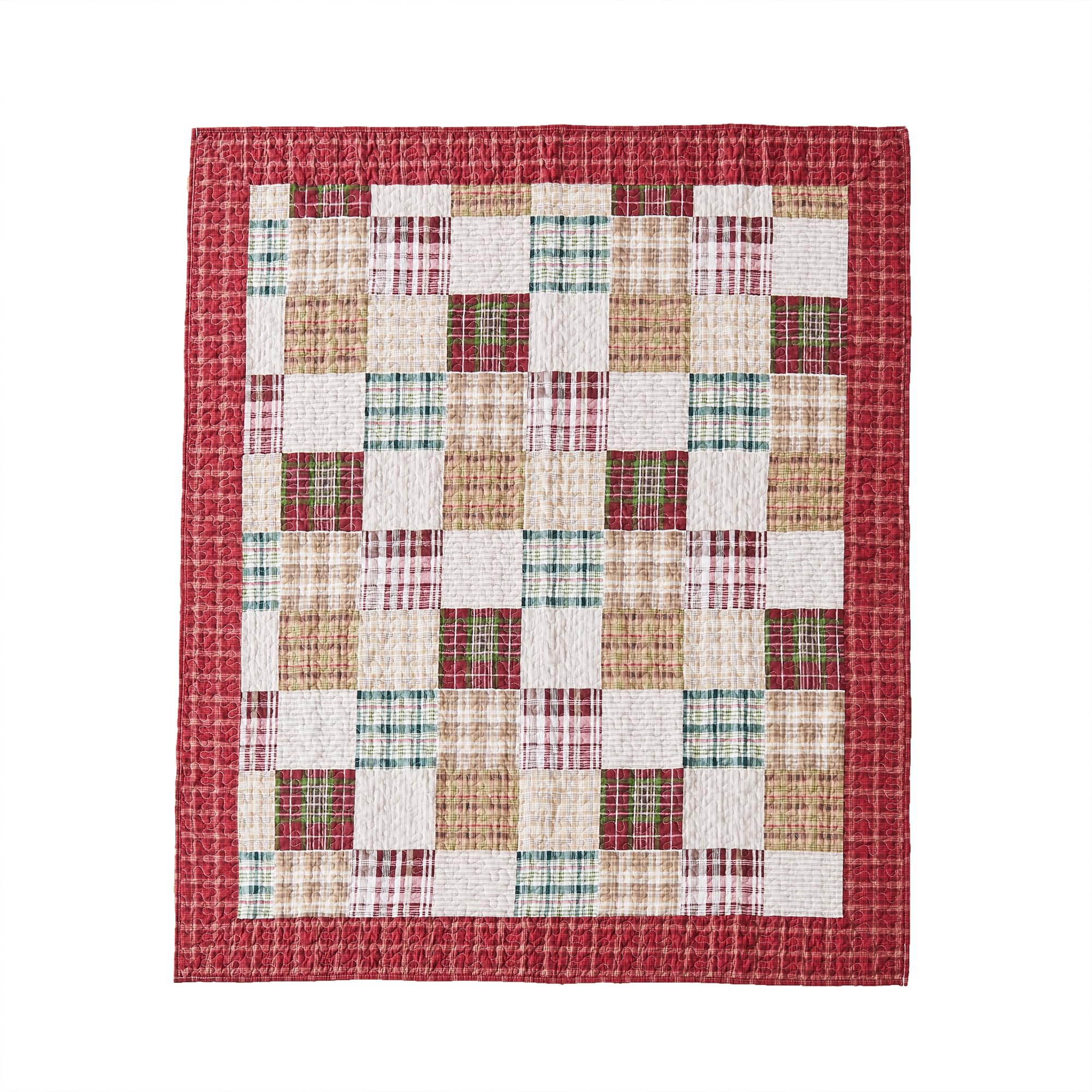 Greenland Home Fashions close-up of quilted cotton texture highlighting durability and soft comfort