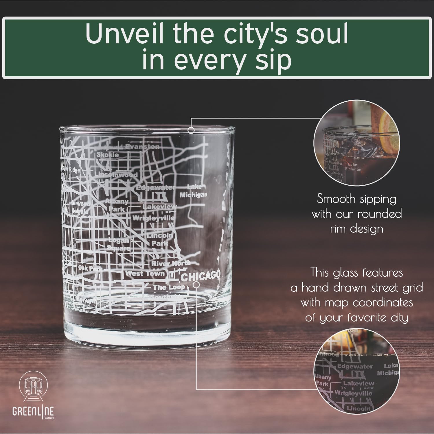 Greenline Goods tumbler in hand for size and weight benefit illustration