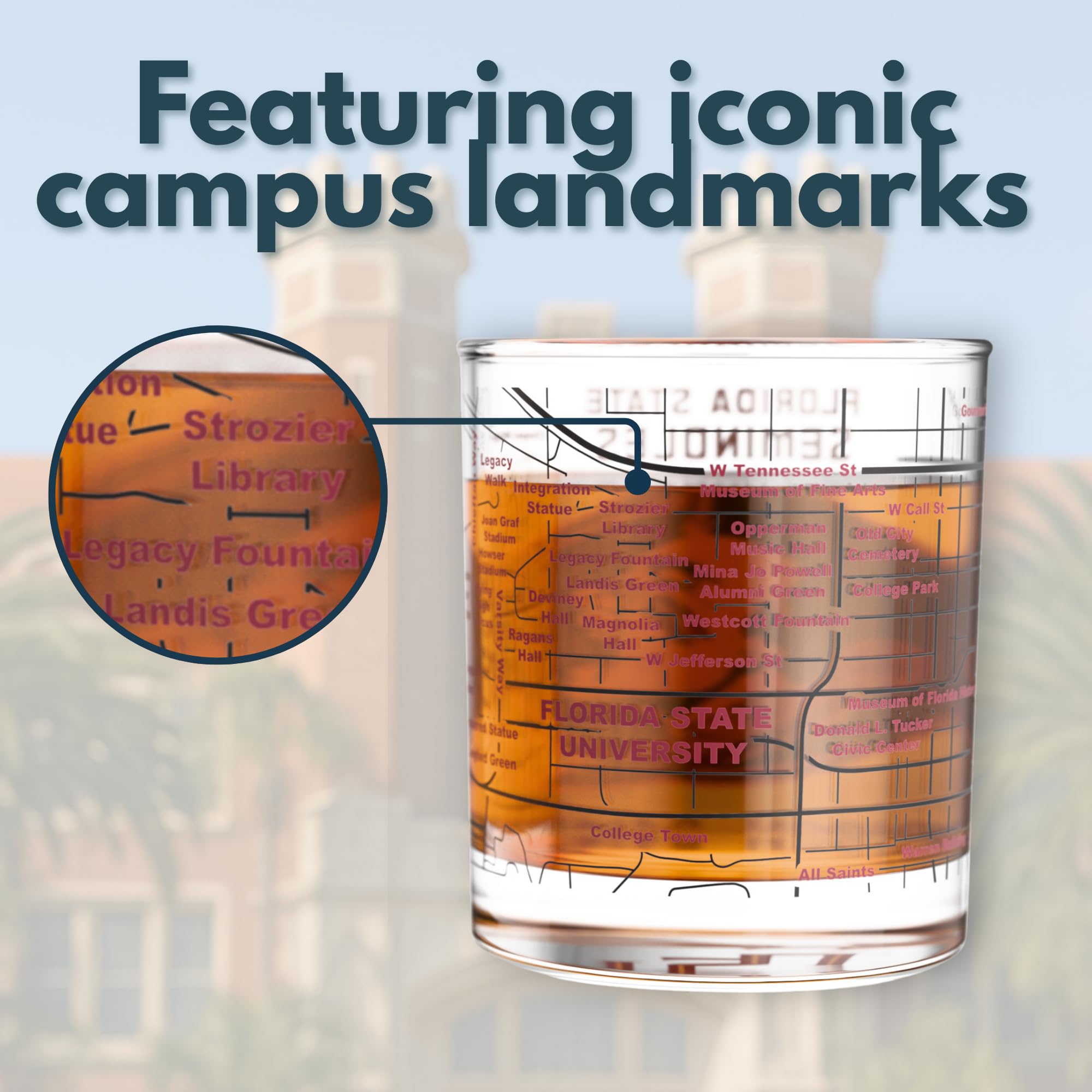 Greenline Goods base detail with Seminoles logo emphasizing authenticity and collectible appeal