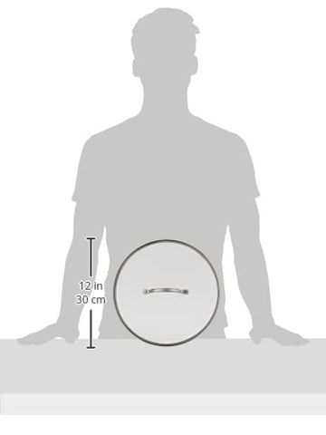 GreenPan lid size comparison next to pan illustrating fit compatibility and easy selection