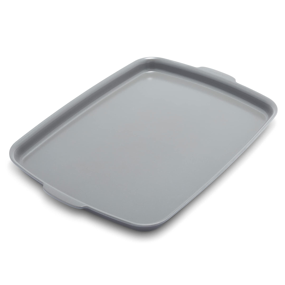 GreenPan Premiere front view showing pan shape and oven-ready design benefit