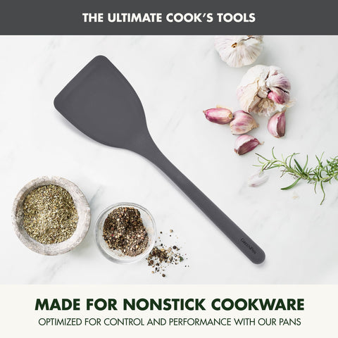 GreenPan handle close-up highlighting anti-slip grip and comfortable control