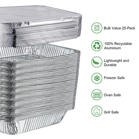 GrillChef stacked pans showing space-saving storage and stable stacking